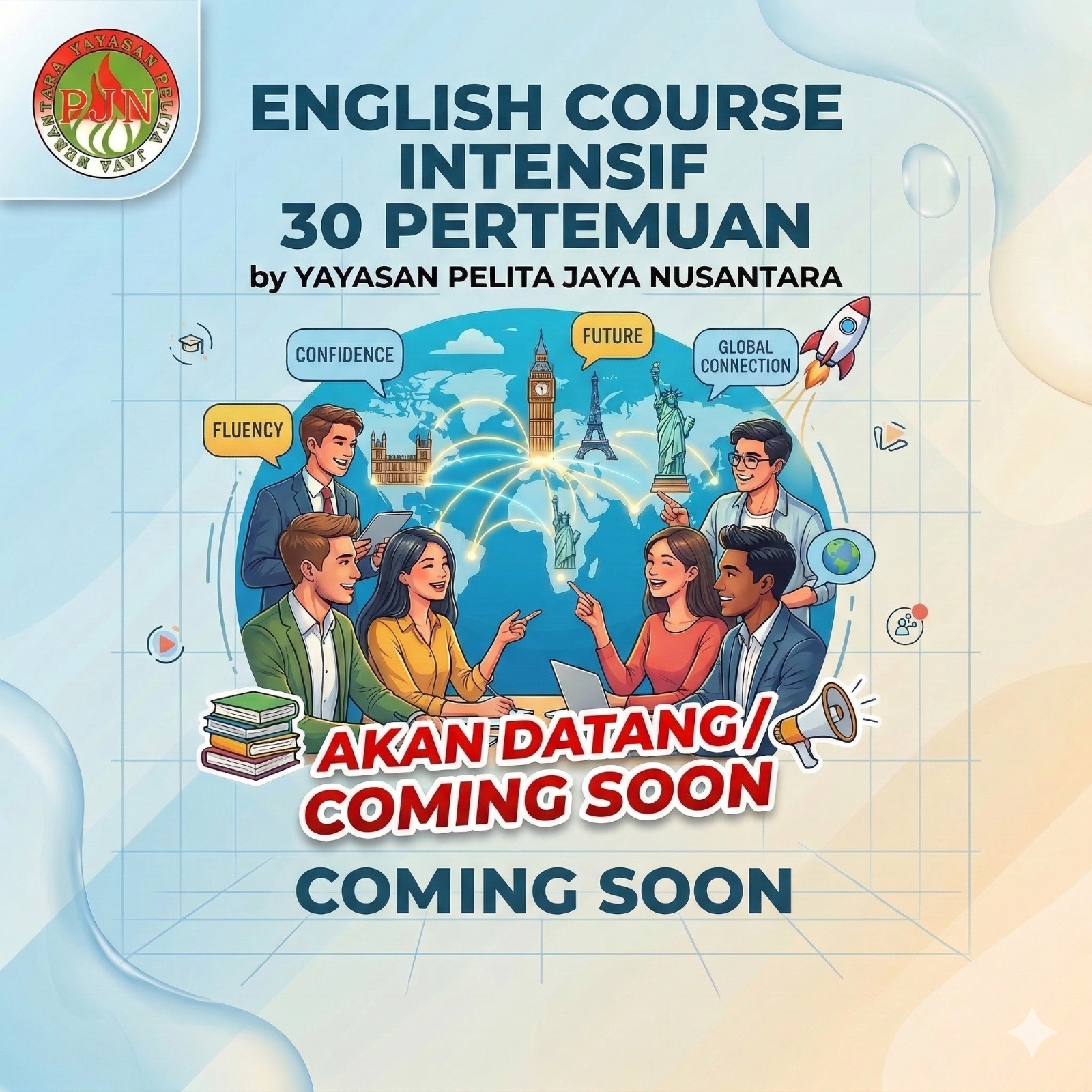 English Course Intensif 30 Pertemuan